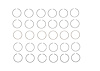 M36626-STD Piston Ring Set for 2012-2019 Kia, Hyundai 3.3L [Standard Size] - image 1
