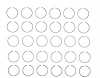 M40026-030 Piston Ring Set for 1996 Ford 4.9L [+0.030 in. Oversize] - image 1