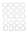 M40054-STD Piston Ring Set for 1978-1993 Chevrolet 2.5L [Standard Size] - image 1