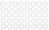 M40718-STD Piston Ring Set for 2009-2014 Chevrolet 6.2L [Standard Size]