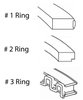 M40718-STD Piston Ring Set for 2009-2014 Chevrolet 6.2L [Standard Size] - image 2