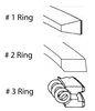 M41128-STD Piston Ring Set for 1994-2003 Ford, International 7.3L [Standard Size] - image 2