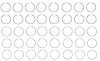 M42518-STD Piston Ring Set for 1991-2000 Chevrolet 7.4L [Standard Size] - image 1