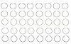 M42528-STD Piston Ring Set for 2001-2007 Chevrolet 8.1L [Standard Size] - image 1