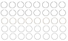 M43628-060 Piston Ring Set for 1992-1998 Ford 7.0L, 7.5L [+0.060 in. Oversize]