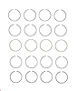 M87004-STD Piston Ring Set for 2008-2015 Acura, Honda 2.4L [Standard Size] - image 1