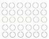 M89166-STD Piston Ring Set for 1987-1995 Chevrolet 2.8L, 3.1L [Standard Size] - image 1