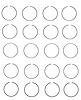 M91146-.50 Piston Ring Set for 1987-1992 Chrysler, Dodge 3.0L [0.50 mm Undersize] - image 1