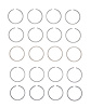M92114-1.5 Piston Ring Set for 1985-1995 Toyota, Mazda 2.4L, 2.6L - image 1