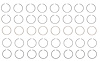M92138-STD Piston Ring Set for 1988-1995 Cadillac 4.5L, 4.9L [Standard Size] - image 1