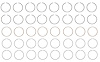 M92218-STD Piston Ring Set for 2011-2016 Ford 5.0L [Standard Size] - image 1
