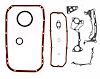 MI3.5CS-A Engine Gasket Set for 1992-1996 Dodge 3.0L - image 1