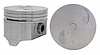 P1506(4)STD Flat Top Piston for 1974-1990 Ford, Mercury 2.3L [Standard Size] - image 1