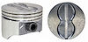 P1534(8)STD Flat Top Piston for 1968-1989 Chevrolet 5.7L [Standard Size] - image 1
