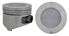 P1564(6)STD Dish Top Piston for 1986-1992 Ford, Merkur 2.9L [Standard Size] - image 1