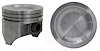 P1597(6)STD Hypereutectic Dish Top Piston for 1969-1979 Ford 4.9L [Standard Size] - image 1