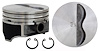 P3093(8)STD Coated Hypereutectic Piston for GM/Chevrolet, 383 ci, P3075 [Standard Size] - image 1