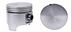 P4130(4).50 Flat Top Piston for 1979-1984 Ford, Mazda 2.0L [0.50 mm Undersize] - image 1