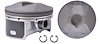 P4305(4)STD Dome Top Piston for 2014-2021 Mazda 2.5L [Standard Size] - image 1