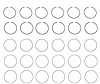 R10256-STD Piston Ring Set for 1985-1995 Chevrolet 4.3L [Standard Size] - image 1