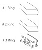 R38056-STD Piston Ring Set for 1980-1984 Chevrolet 3.8L [Standard Size] - image 1