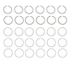 R38856-STD Piston Ring Set for 1963-1984 Chevrolet 3.8L, 4.1L [Standard Size] - image 1