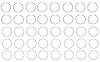 R38858-STD Piston Ring Set for 1957-1973 Chevrolet 4.6L, 5.0L [Standard Size] - image 1