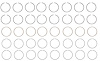 R39158-STD Piston Ring Set for 1959-2001 Chrysler, Dodge 5.2L [Standard Size] - image 1