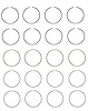 R40054-060 Piston Ring Set for 1978-1993 Chevrolet 2.5L [+0.060 in. Oversize] - image 1