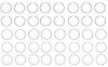 R41258-040 Piston Ring Set for 1958-1980 Chevrolet 5.7L, 6.6L [+0.040 in. Oversize] - image 1
