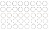 R41818-STD Piston Ring Set for 1959-1965 Chrysler, Dodge 6.7L [Standard Size] - image 1
