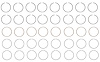 R42558-STD Piston Ring Set for 1959-1990 Chrysler, Dodge, Chevrolet 6.3L, 7.0L, 7.4L [Standard Size] - image 1