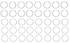 R43258-030 Piston Ring Set for 1966-1978 Chrysler, Dodge 7.2L [+0.030 in. Oversize] - image 1