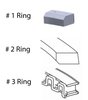 S32874-.50 Piston Ring Set for 2012-2021 Mazda 2.0L [0.50 mm Undersize] - image 2