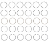 S38816-030 Piston Ring Set for 1996-2006 Jeep 4.0L [+0.030 in. Oversize] - image 1