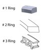 S38918-.75 Piston Ring Set for 1998-2002 Chevrolet 5.7L [0.75 mm Undersize] - image 2