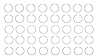 S39128-100 Piston Ring Set for 2003 Dodge 5.7L [+0.100 in. Oversize] - image 1