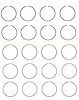 S73114-STD Piston Ring Set for 2007-2008 Honda 1.5L [Standard Size] - image 1