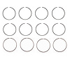 S73124-STD Piston Ring Set for 2009-2015 Honda 1.5L [Standard Size] - image 1
