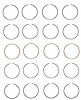 S74144-STD Piston Ring Set for 1992-1998 Toyota 1.5L [Standard Size] - image 1