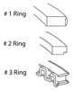 S75124-STD Piston Ring Set for 2001-2012 Toyota, Scion 1.5L [Standard Size] - image 2