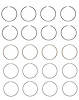 S75254-STD Piston Ring Set for 1999-2000 Chevrolet 1.6L [Standard Size] - image 1