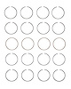 S75414-.50 Piston Ring Set for 2001-2005 Honda 1.7L [0.50 mm Undersize] - image 1