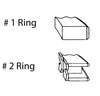 S76214-STD Piston Ring Set for 1995-1999 Nissan 1.6L [Standard Size] - image 2