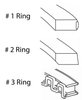 S79134-STD Piston Ring Set for 1999-2007 Daewoo, Chevrolet 1.6L [Standard Size] - image 2