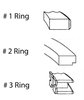 S81134-.50 Piston Ring Set for 2002-2004 Kia 1.8L [0.50 mm Undersize] - image 2