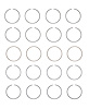 S81314-.50 Piston Ring Set for 1990-2001 Acura, Honda 1.6L, 1.7L, 1.8L [0.50 mm Undersize] - image 1
