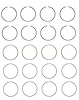 S82124-.50 Piston Ring Set for 1996-2012 Kia, Hyundai 1.8L, 2.0L [0.50 mm Undersize] - image 1
