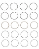 S82154-STD Piston Ring Set for 1995-1998 Saturn 1.9L [Standard Size] - image 1