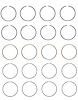 S86134-STD Piston Ring Set for 2009-2014 Chevrolet 2.0L, 2.2L [Standard Size] - image 1
